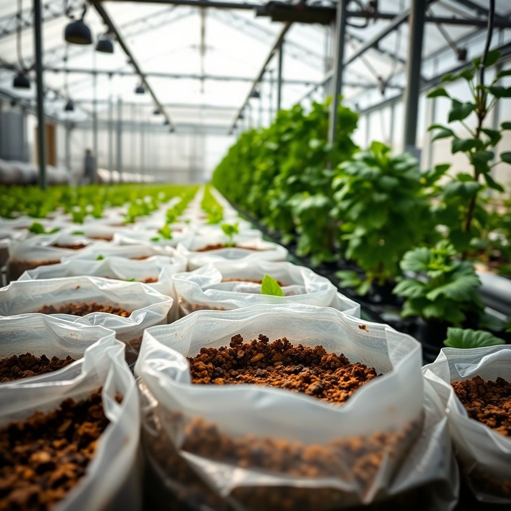 Bolsas para Hidroponia